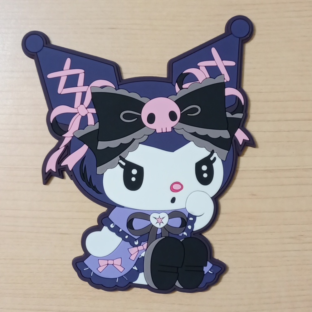 Kuromi Silicone Mug Cup Coaster Coasters Trivet
